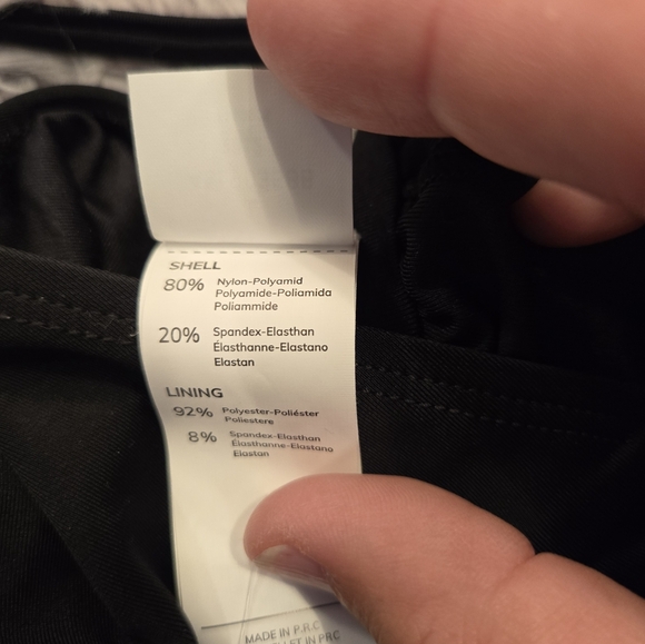 Cupshe Black One Piece Swimsuit Size Large NWT - Picture 4 of 16